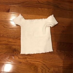 hollister off the shoulder top